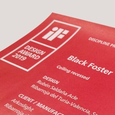 Black Foster, IF Design Award Winner 2019